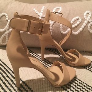 New lovely Gianni Bini heels! Nude leather.